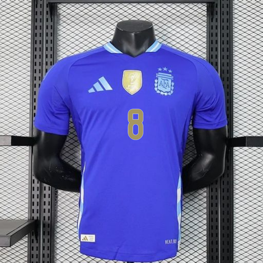 Argentina 2024 Away Player Jersey E. Fernandez #8
