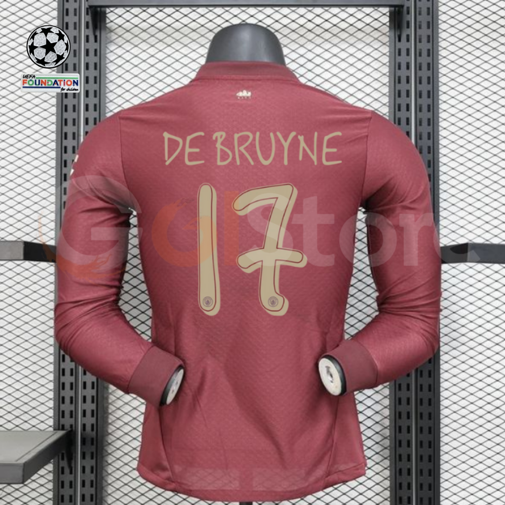 Man City 24-25 Third Long Sleeve De Bruyne #17