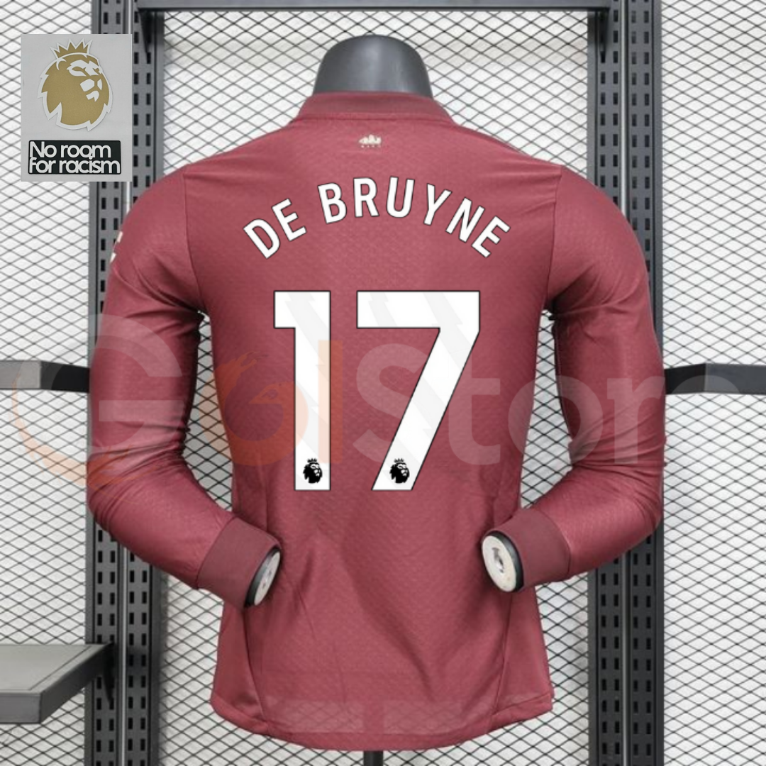Man City 24-25 Third Long Sleeve De Bruyne #17 PL
