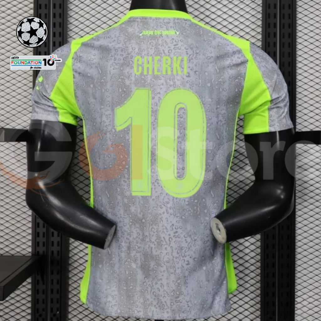 Man City 25-26 Third Player Jersey Cherki #10 UCL
