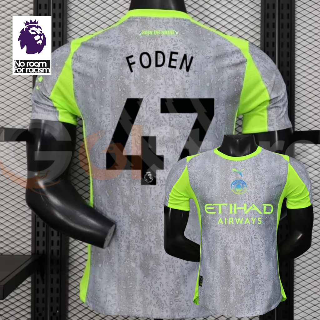 Man City 25-26 Third Player Jersey Foden #47 PL