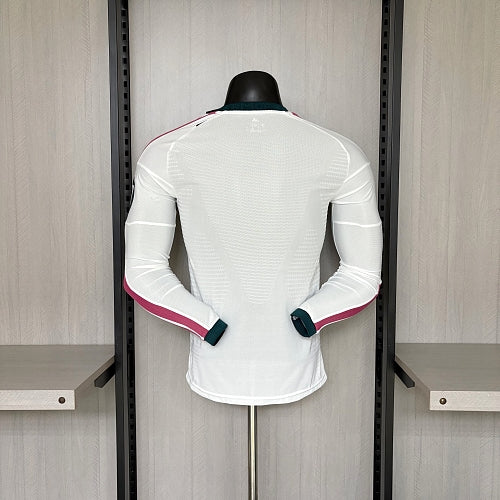 Maillot de football domicile Real Madrid à manches longues version joueur 2026/27 – Édition Match Unisexe Tailles S–3XL