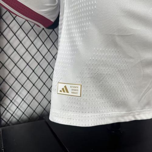 2026/27 Real Madrid Player Version Home Long Sleeve White Jersey UCL Personalized