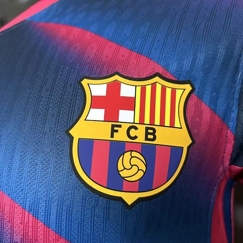 Maillot de football bleu Barcelone version joueur 2026/27 – Maillot unisexe édition match S–XXL