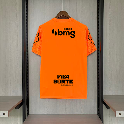 Bahia 2026-27 Goalkeeper Orange Jersey – All Sponsors