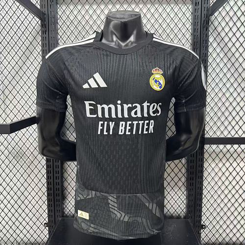 2026/27 Real Madrid Black Goalkeeper Short Sleeve Jersey Personalized