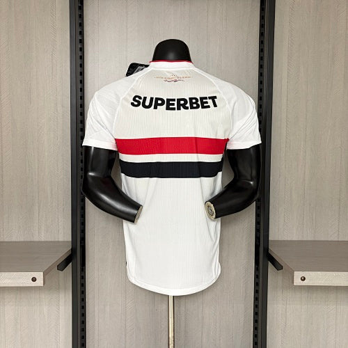 Maillot de football domicile São Paulo 2026/27 – Édition de match sponsorisée intégralement unisexe S–3XL