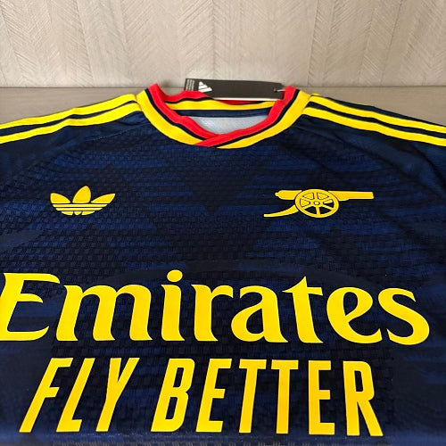 Arsenal FC 2026-27 Away Player Version Jersey | Custom Name & Number | UCL or Premier League Patch | S–3XL