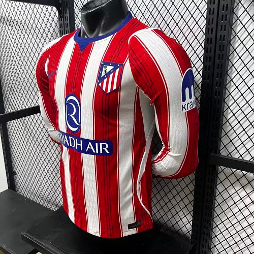 Atlético Madrid 2026–2027 Home Long-Sleeve Jersey – Sørloth #9