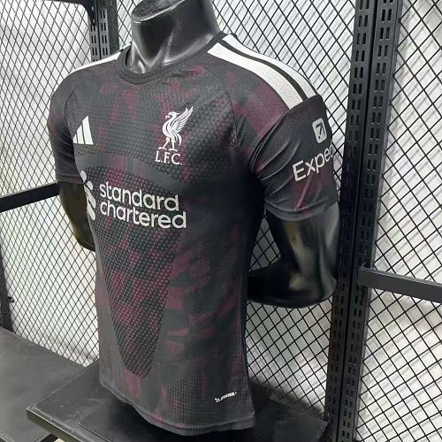 2026-2027 Liverpool Player Version Third Away Short Sleeve Jersey Personalized PL UCL Patch