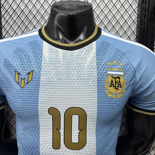 Argentina 2026 Home Player Version Jersey #10 Messi Special Edition Personalized S-3XL