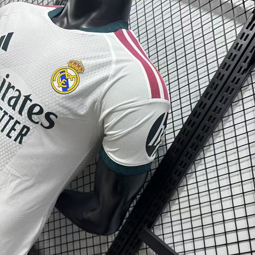 2026/27 Real Madrid Player Version Home White Jersey UCL Patch Personalized