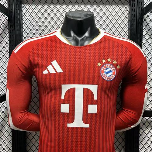Bayern Munich 2026–2027 Home Long Sleeve Player Jersey