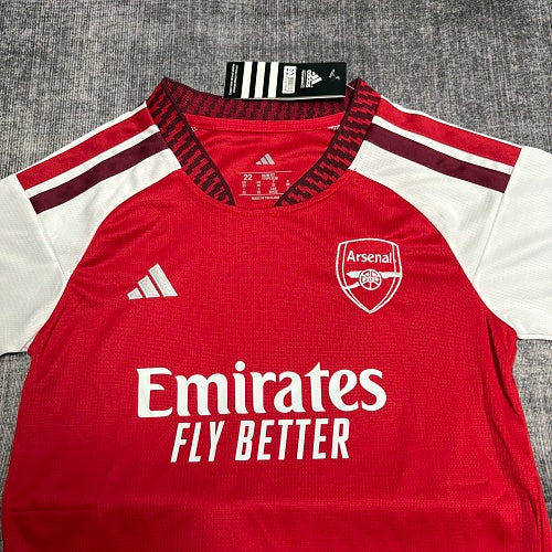Kids Arsenal FC 2026-27 Home Jersey | Custom Name & Number | UCL or Premier League Patch | Sizes 16–28
