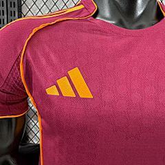 AS Roma 2025-26 Home Jersey – Player Version | Short Sleeve | S–2XL