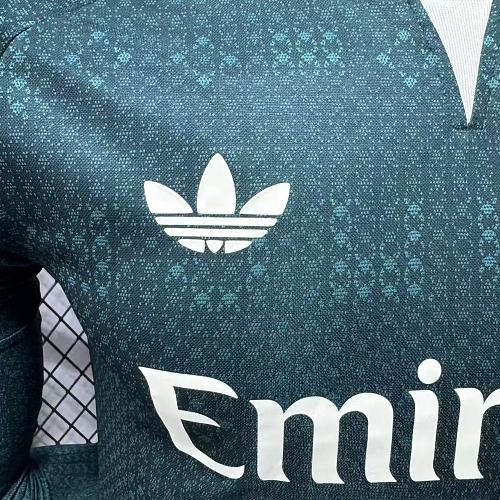 2026/27 Real Madrid Player Version Away Long Sleeve Jersey UCL Personalized