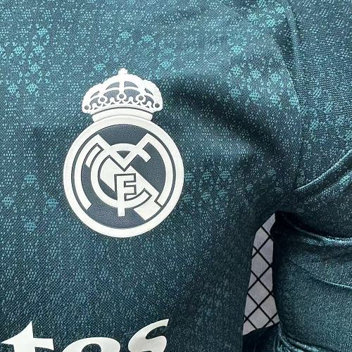 2026/27 Real Madrid Player Version Away Long Sleeve Jersey UCL Personalized