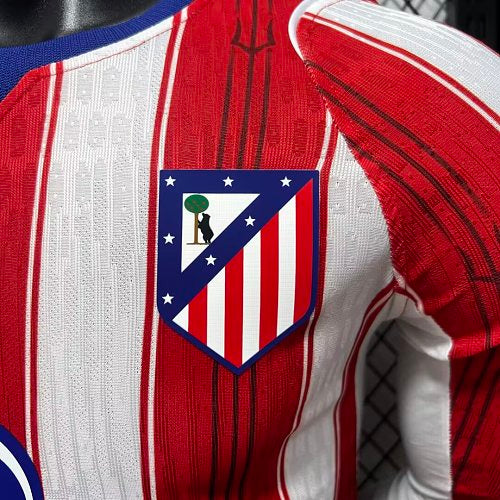 Atlético Madrid 2026–2027 Home Long-Sleeve Jersey – Sørloth #9