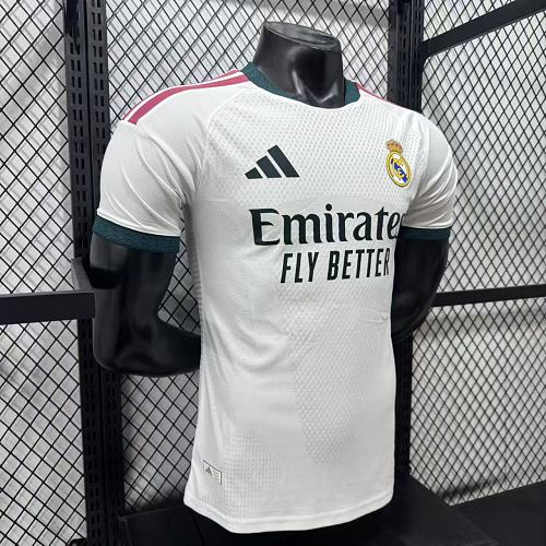 2026/27 Real Madrid Player Version Home White Jersey UCL Patch Personalized