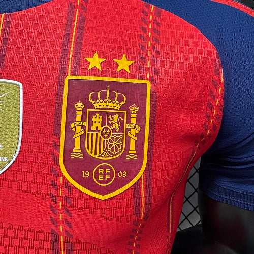 Spain 2026 Home Player Jersey Two-Star Edition