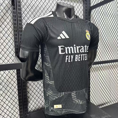 2026/27 Real Madrid Black Goalkeeper Short Sleeve Jersey Personalized