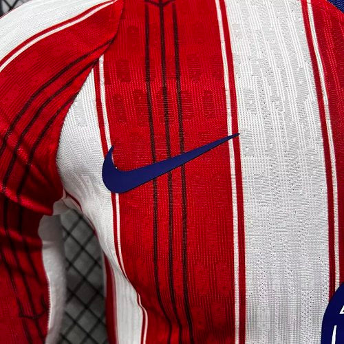 Atlético Madrid 2026–2027 Home Long-Sleeve Jersey – Sørloth #9