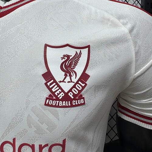Liverpool 2026-2027 Away Player Version Short Sleeve Jersey #4 Van Dijk Personalized UCL Patch