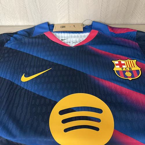 2026/27 Player Version Barcelona Blue Football Jersey – Unisex Match Edition Shirt S–XXL