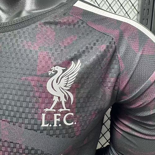 Liverpool 2026-2027 Away Long Sleeve Player Version Jersey Personalized PL UCL Patch Rare