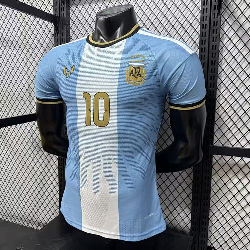 Argentina 2026 Home Player Version Jersey #10 Messi Special Edition Personalized S-3XL