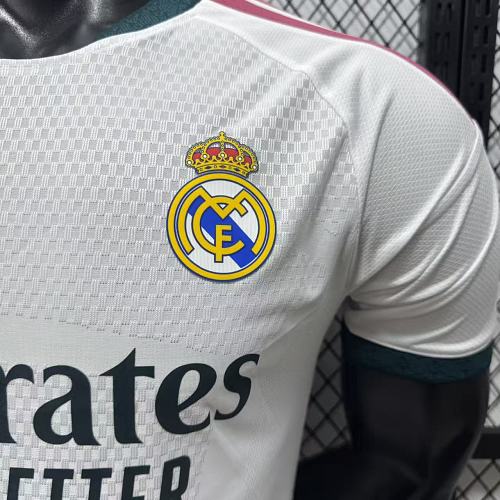 2026/27 Real Madrid Player Version Home White Jersey UCL Patch Personalized