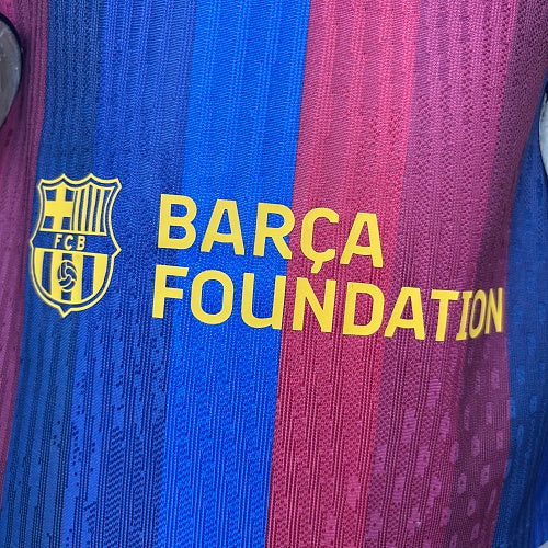 FC Barcelona 2026-27 Home Player Version Jersey | Cubarsi #5 | UCL Patch | Sizes S–3XL