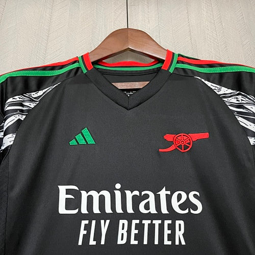 Kids Arsenal FC 2024-25 Away Jersey | Custom Name & Number | UCL or Premier League Patch | Sizes 16–28