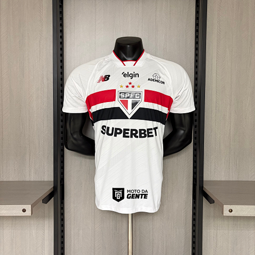 Maillot de football domicile São Paulo 2026/27 – Édition de match sponsorisée intégralement unisexe S–3XL