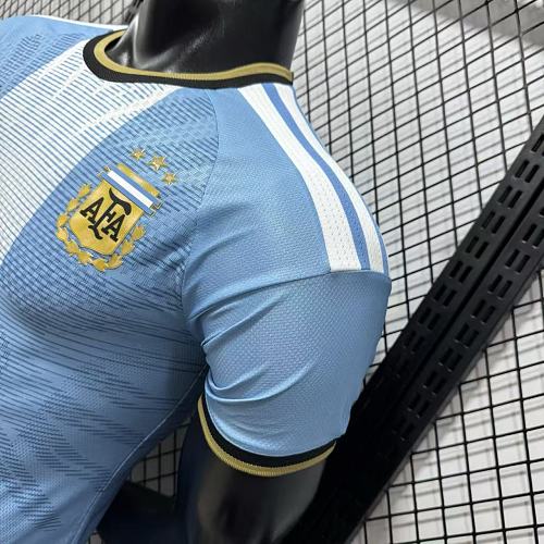 Argentina 2026 Home Player Version Jersey #10 Messi Special Edition Personalized S-3XL
