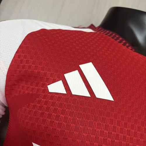 Arsenal Home Soccer Jersey 2025/2026 – Blank Plain Football Shirt | Player Version | Short Sleeve | S-4XL