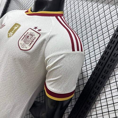 Spain 2026 FIFA World Cup Champions Home Jersey 2 Stars Patch Personalized S-3XL