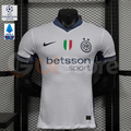 Inter Milan 2024-2025 Away Short Sleeve Jersey UCL Serie A Patch Personalized S-3XL
