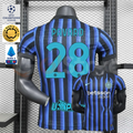 Inter Milan 2025-2026 Home Short Sleeve Jersey #28 Pavard UCL Serie A FIFA CWC Patch Personalized S-3XL