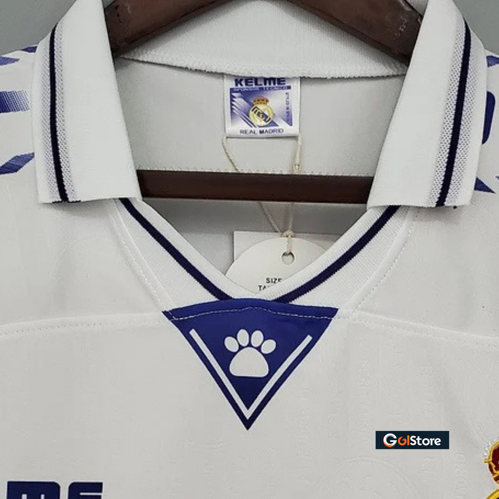 1996/97 Real Madrid Retro Home Jersey #3 R.Carlos LaLiga